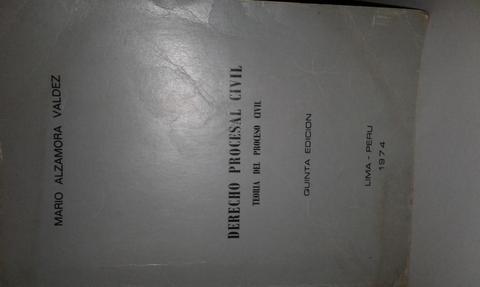 DERECHO PROCESAL CIVIL: TEORIA DEL PROCESO CIVIL, QUINTA EDICIÓN, MARIO ALZAMORA VALDEZ