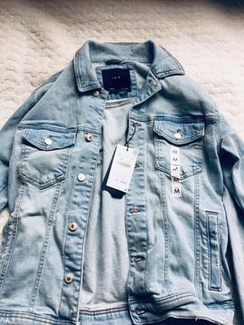 Casaca Jean Zara Talla M