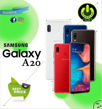 A20 Samsung A20 Galaxy 3 GB Ram 32 Gb Almacenamiento Celulares sellados Garantia 12 meses