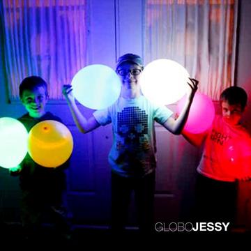 Pack De 5 Globos Con Luz Led Colores Surtidos ,helio O Aire