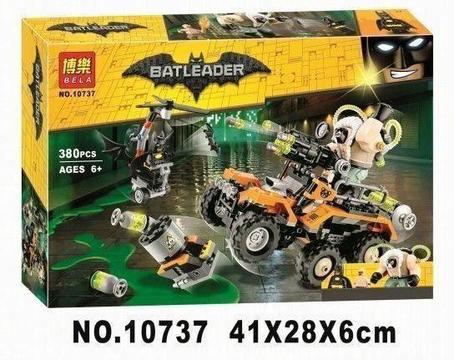 Batman Compatible Con Lego Bane Camion Toxico Ataca