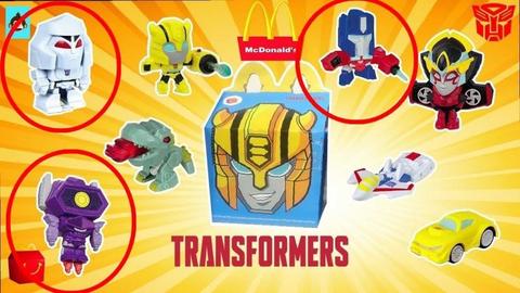 Transformers Mc Donalds : Optimus Prime , Megatron , Shockwave