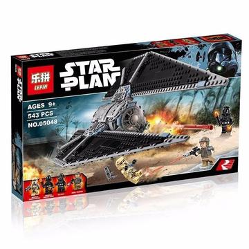 Star Wars Marca Lepin Tie Fighter Lazo Compatible Lego