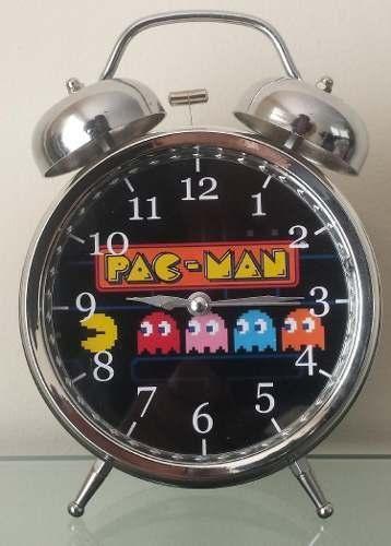 Reloj Despertador Estilo Vintage Mario Bros De Mesa Alarma