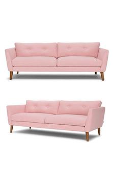 Sofá pink romantic