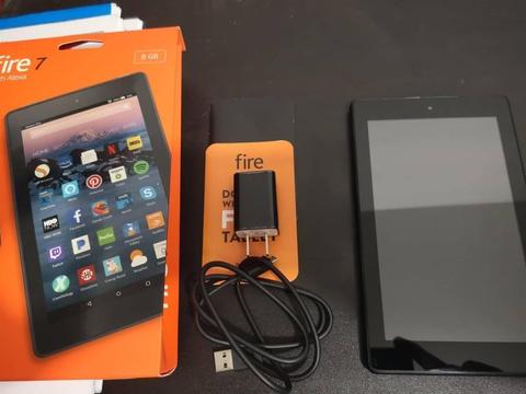 Amazon - Tablet Fire 7 Hd - 2017, Estado 10/10