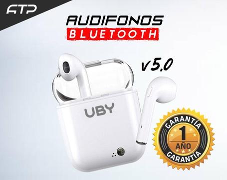 Audífonos Bluetooth I7S TWS Inalámbrico Alta Calidad A1 color blanco