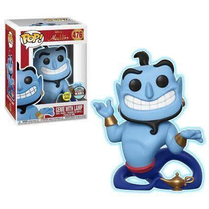 Funko Aladdin Genio - glow in the dark (brilla en oscuridad)