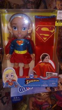 Dc Supergirl Dc Comics Wb MUÑECA ORIGINAL NUEVO SELLADO