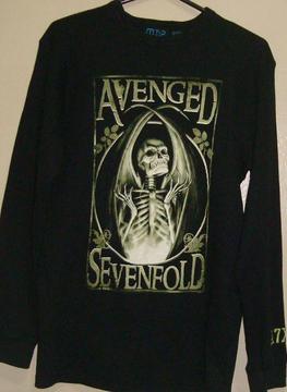 Polo Avenged Sevenfold Xs Original Importado Metallica