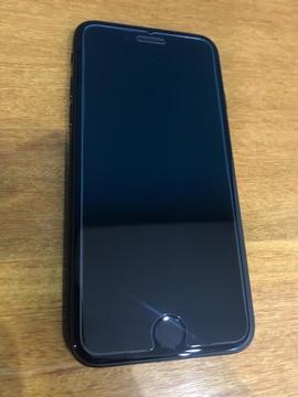 iPhone 7 de 256 gb (negro) con mica y cargador