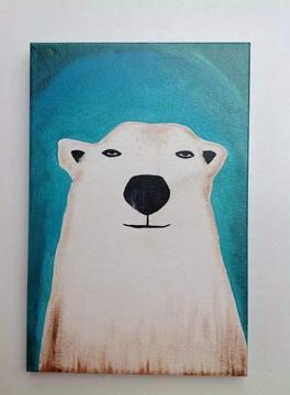 Pintura Oso Polar