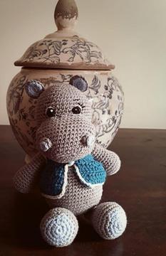 Amigurumi - Hipopótamo