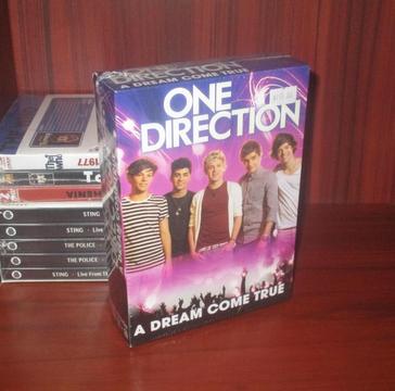 ONE DIRECTION – A DREAM COME TRUE 3 DVDs: ALL FOR ONE, THE ONLY WAY IS UP I LOVE ONE DIRECTION