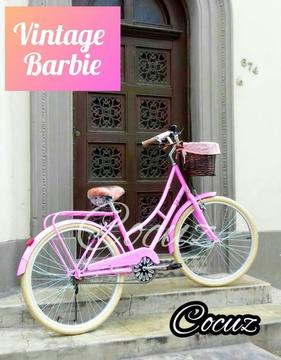 Bicicleta Vintage Mujer Paseo Dama Nueva