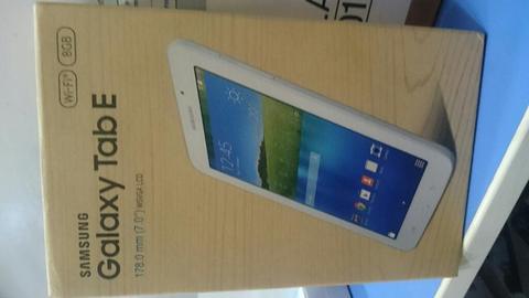 Samsung Galaxy Tab E Blanco Nuevo