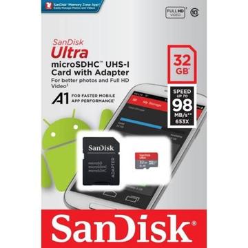 Memoria Micro Sd Sandisk Clase10