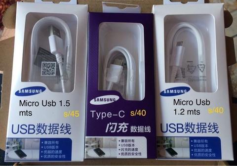 Cable Originales Samsung Micro Tipo C Usb