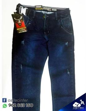 Jeans Brooklyn Hombre Denim Strech talla 32