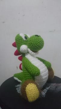 Yoshi Tejido a Crochet de 26cm Nuevo