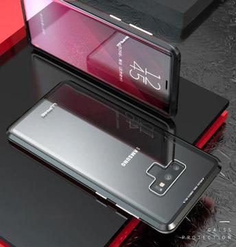 Funda Cases metalico Protector magnetico imantado Samsung Galaxy Note 8, Note 9
