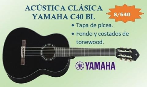 Guitarra Yamaha C-40 Bl