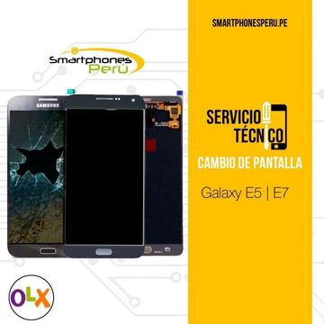Cambio de pantallas para equipos Samsung Galaxy servicio tecnico y soporte tecnico