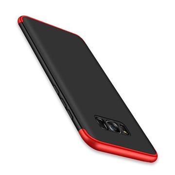 Protector Full 360 Samsung S8 / Rojo Y Negro