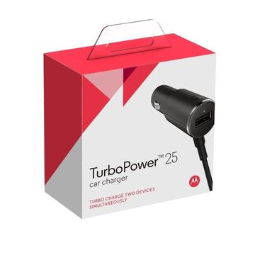 Cargador Auto Motorola Turbo Power 25 Super Rápido
