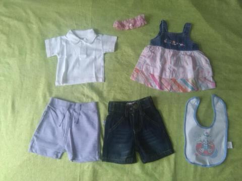 Ropa para Bebita de 0 a 3 Meses