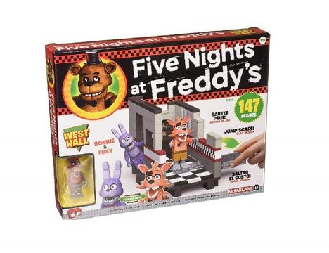 Five Nights At Freddy's construcción bonnie, foxy 147 PIEZAS