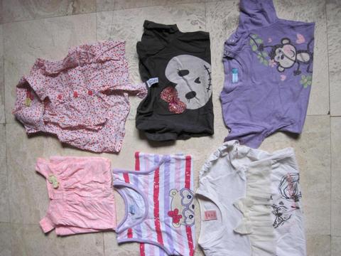 Polos, blusa manga corta y cero talla 4 y 6 (6 x S/ 13 soles)