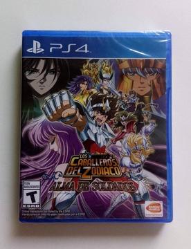PS4, CABALLEROS DEL ZODIACO ALMA DE SOLDADO, NUEVO SELLADO, TIENDATOPMK