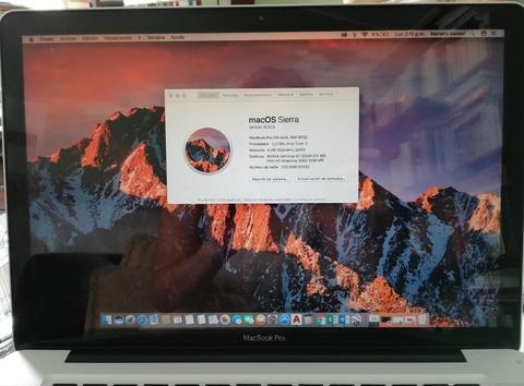 Laptop Macbook Pro 15 pulgadas