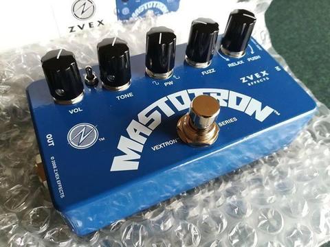 Pedal ZVEX MASTOTRON para guitarra o bajo NUEVO PRECIO DROGO