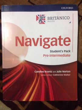 LIBRO NAVIGATE BRITANICO PRE- INTERMEDIATE BASICO 6-12