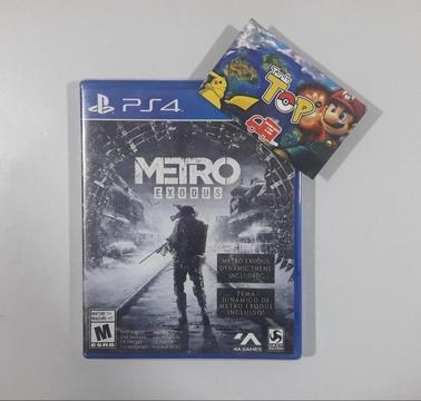 PS4 METRO EXODUS, NUEVO SELLADO PLAY STATION 4, TIENDATOPMK