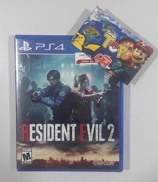 PS4 RESIDENT 2, NUEVO SELLADO, PLAY STATION 4, TIENDATOPMK