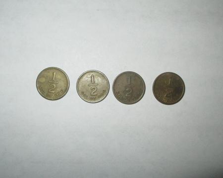 Monedas de medio sol de 1976
