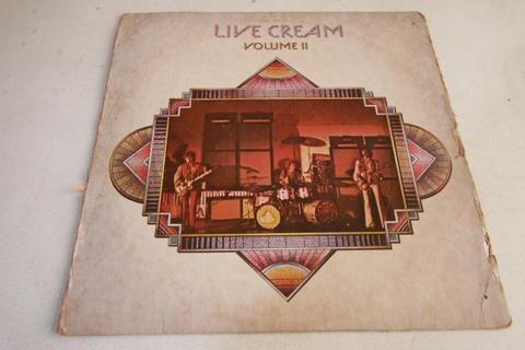 cream live II lp vinilo edición perú rock BLUES psych hago envíos