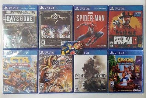 PS4 DAYS GONE , KINGDOM HEARTS , SPIDERMAN , REDEMPTION 2 , TIENDATOPMK