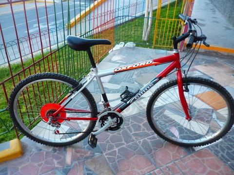 Bicicleta Montañera estado 10 de 10 Aro 26 18 VELOCIDADES Palancas de cambio aluminio