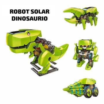 Robot dinosaurio solar