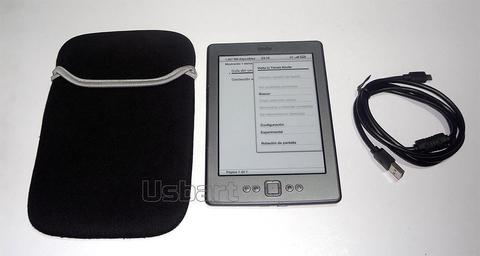 Amazon Kindle D01100 WiFi Lector Libros Electronicos, registrable con cuenta, EReader EBook