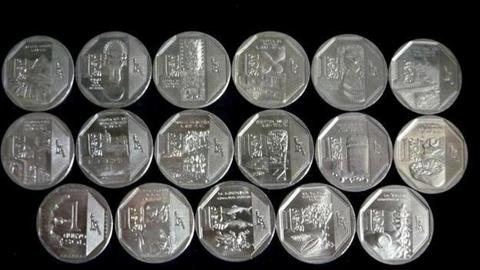 Monedas de colección de un sol desde S/ 1.40