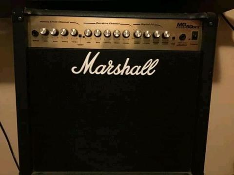 Amplificador Marshall Mg50dfx