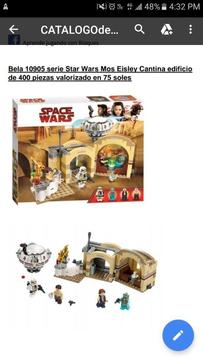 Star War Cantina Lego Alterno Bels