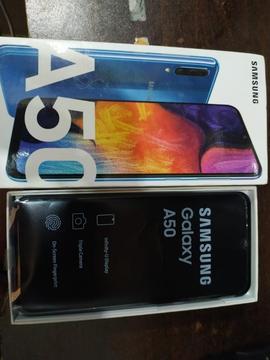 Vendo Samsung A50, con Caja, Accesorios