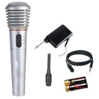 Micrófono Inalambrico Cable Para Karaoke En Casa