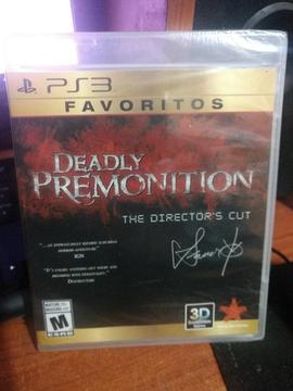 Deadly Premonition Director'cut Ps3